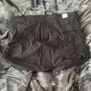 Rue21 Charcoal Skirt with Drawstring